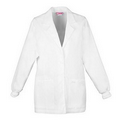 Cherokee Notched Lapel Lab Coat